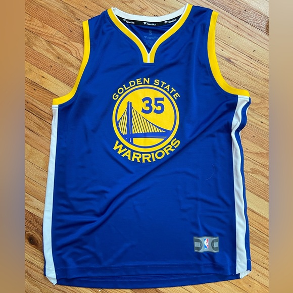 Kevin Durant Jersey Golden State Warriors Jersey #35 Fanatics - Size: Ki… - Picture 2 of 4